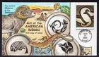 2004 AMERICAN INDIAN ART (3873a) -  Collins Hand Painted MEMBRES BOWL FDC TH454