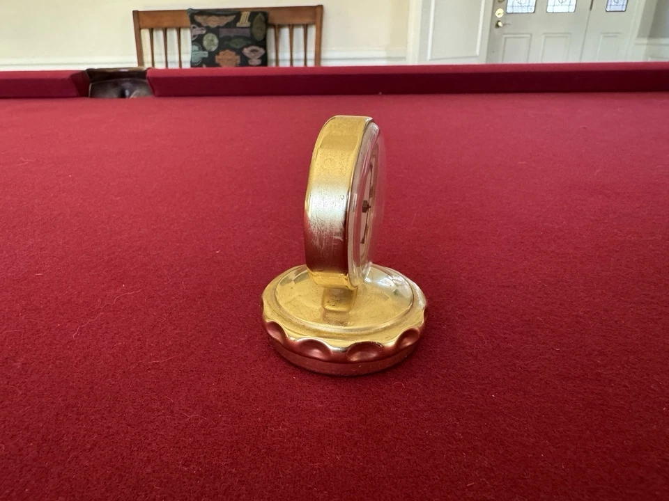 ACCESORIO TERMÓMETRO VINTAGE AÑOS 50 1960 AUTO CAMIÓN CHEVY FORD MOPAR GM HOTROD Foto 3 de 4