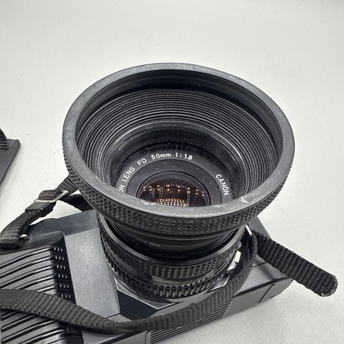 Canon T50 w/Canon 50mm 1.8 F'D Lens- Good Condition - Picture 6 of 7