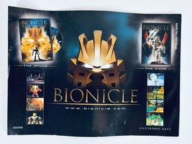 Lego Bionicle 8606 Toa Metru Nuju - complete with instructions