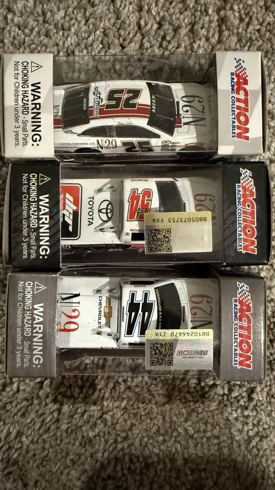 Natalie Decker #25 #54 #N29 1:64 NASCAR Diecast Lote de 3 Foto 3 de 4
