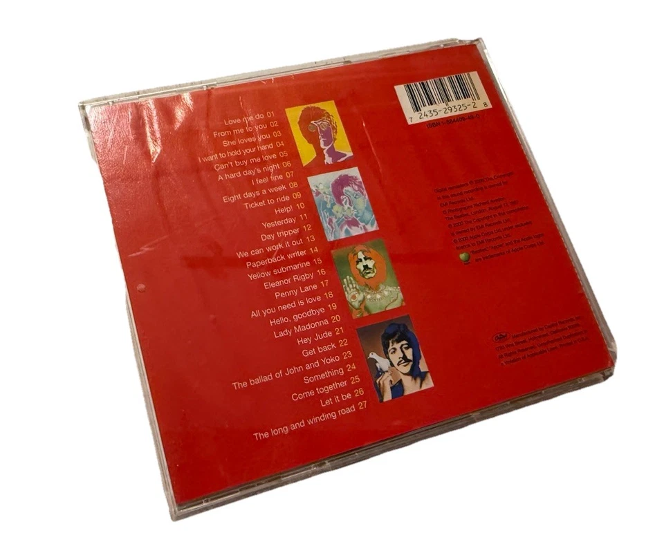 The Beatles "One" / "1" | CD | 2000 | Capitol Records USA Printing VG Foto 4 de 4