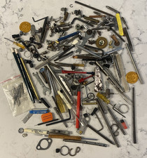 EVERYTHING AT THE BOTTOM OF A 88 YEAR OLDS TOOLBOX, ESTATE SALE FIND