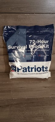 4Patriots 72-Hour Survival Food Kit: Emergency Food Breakfast Lunch Dinner