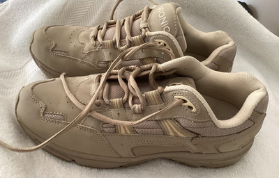 Vionic Women s Walkers, Athletic Beige Shoes, Size 10