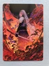 Mtg Magic Card FFVII Final Fantasy Nibelheim Aflame Art Series Gold stamp NM