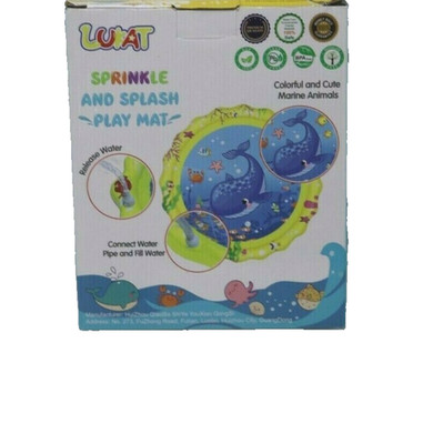 LUKAT Splash Pad Wasserspielzeug Sprinklermatte Spielmatte Garten Outdoor 