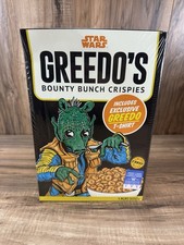 Funko T-Shirt - Star Wars Greedo's Bounty Bunch Crispies Chase Size L