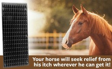 Shires Equine Horse Scratcher - 10 1/2" x 25" stabilizowana promieniowaniem UV ulga w swędzeniu i