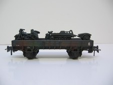 Kettenkrad ,Seitenwagen auf Niederbordwagen der Wehrmacht EP II 1:87 H0 DC
