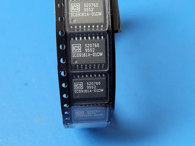 (2 PCS) ICS9161A-01CW16 Video Clock Generator, 120MHz, CMOS, SOIC-16