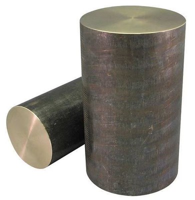 Zoro Select B932S000008-13 Solid Bar, Bronze, Unfnsh OD 1 In