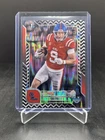 2025 Bowman Chrome University Football Black & White Stealth Refractor Luke Hasz #61