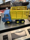 Tiny Tonka Stake Dump Truck. Vintage Tin Truck. Rare. Beautiful