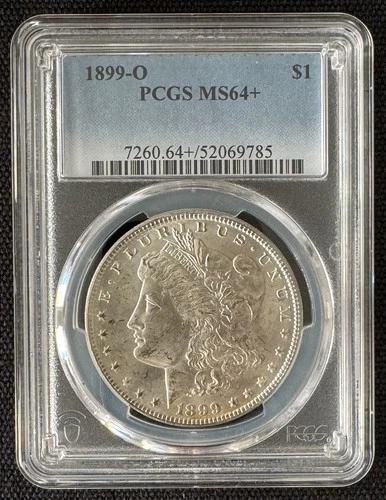 1899-O Morgan Silver Dollar — PCGS MS64+ — Better Date — Plus Grade — MS64+