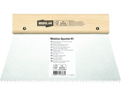 MODULAN Zahnspachtel R1 25 cm