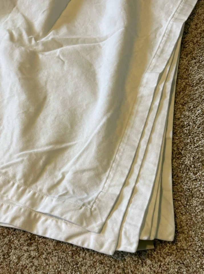 Pottery Barn Cotton Cloth Napkins Set Of 6 Six White 20”X20” - Image 3 of 3