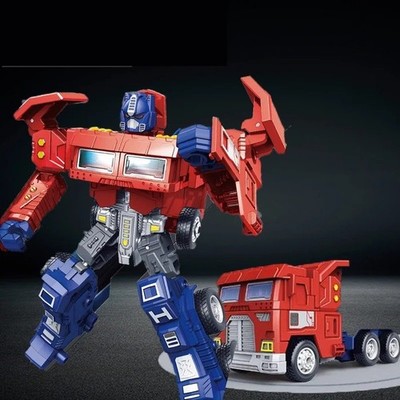 Transformable Robot Toy Truck, Optimus Prime Warrior Figure, Kids Gift