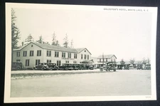 VTG 1932 WHITE LAKE NC PC GOLDSTON'S HOTEL CARS !! Teich Archives MINT *