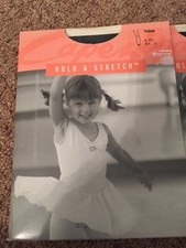 Capezio 140c Child Youth Hold and Stretch Footless Tights Black small