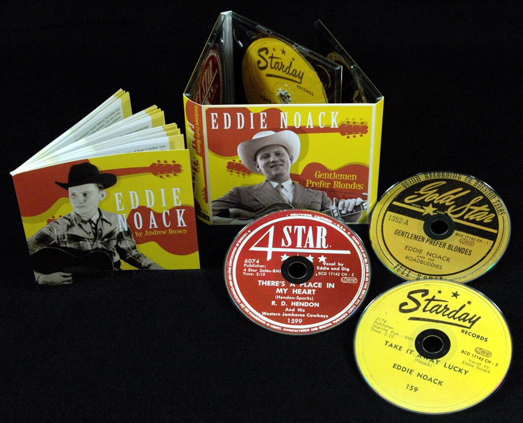 Eddie Noack - Gentlemen Prefer Blondes (3-CD) - Classic Country