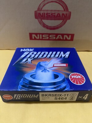4Pcs Iridium Spark Plugs BKR5EIX-11 5464 For GEO HYUNDAI KIA MAZDA NISSAN ISUZU