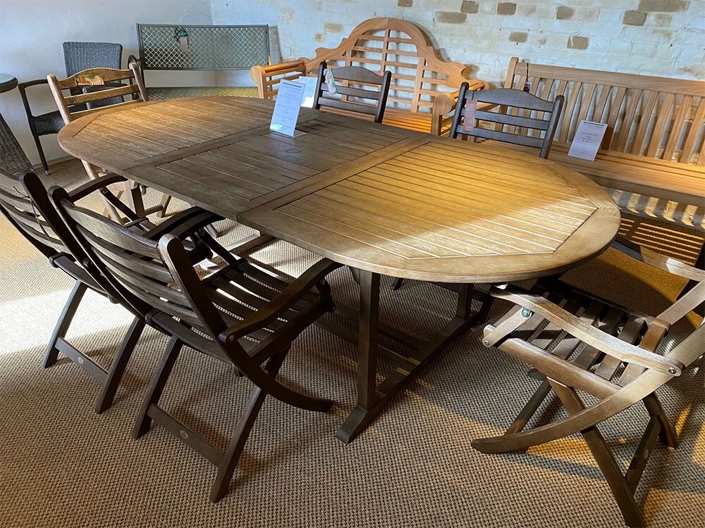 Alexander Rose Sherwood 6 Seater Dining Set eBay