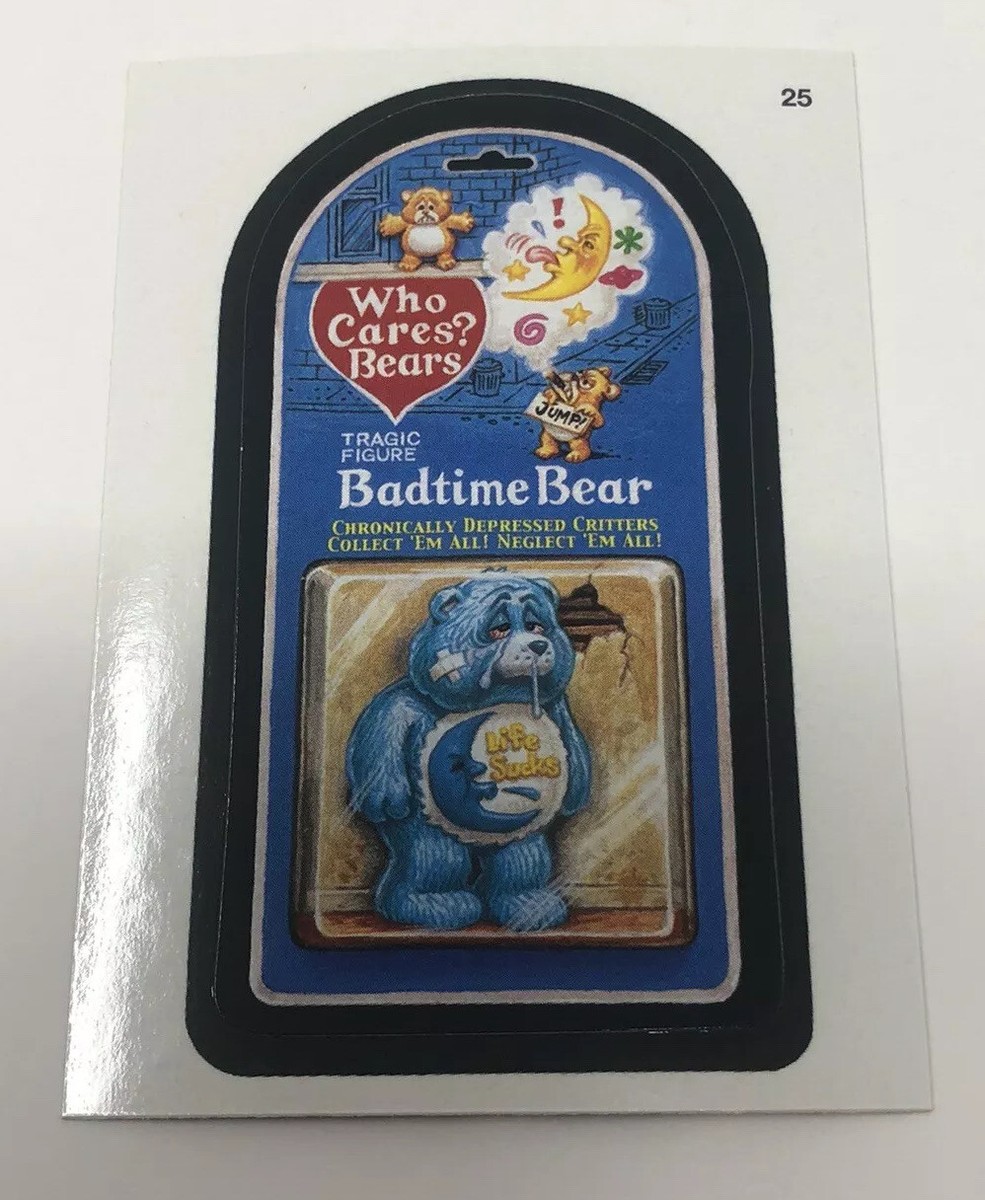2004 Wacky Packages Series 1 Stickers #25 Who Cares? Bears | eBay