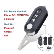 Flip Remote Key Case Shell 3 Buttons For Fiat 500l Mpv Ducato For Citroen Jumper Flip Remote Key Case Shell 3 Buttons For Fiat 500l Mpv Ducato For Citroen Jumper