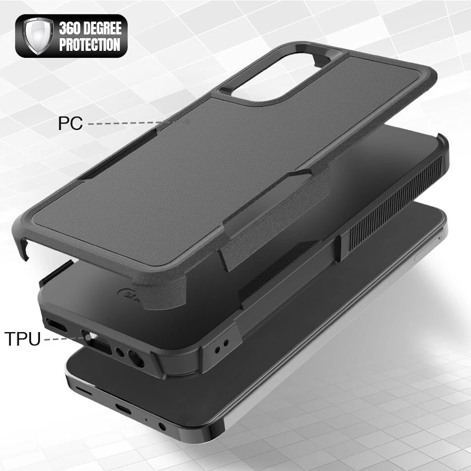 Rugged Grip Phone Case for Samsung Galaxy A55 5G SM-A556E
