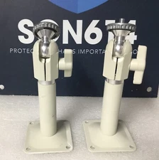 Lot 2 Aluminum 6” Wall / Ceiling Mount Bracket Hold Up To 25lbs For CCTV Camera