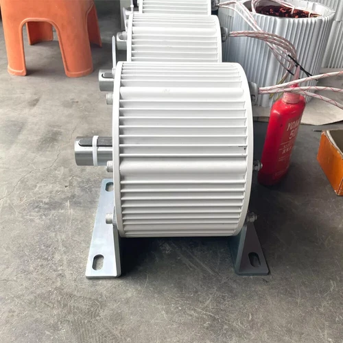 3000W 48V 220V 380V 3-Phase Permanent Magnet Wind Generator Gearless Alternator - Foto 21 di 22