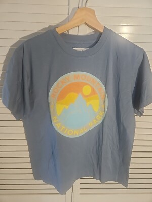 Rocky Mountain National Park T Shirt  Adult Size Med Short Sleeve (S60)