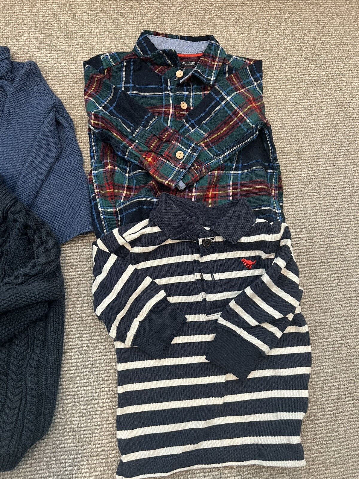 69 Month Baby Boys Smart Top And Cardigan Bundle eBay