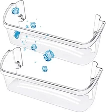 2 Pack UPGRADED 242126602 Refrigerator Door Bin Shelf for Frigidaire Electrolux