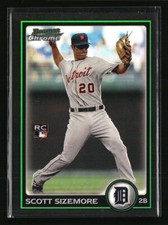 Scott Sizemore 2010 Bowman Chrome RC #189  Baseball Card
