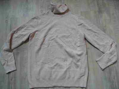 MEXX chic turtleneck sweater pink/apricot marl size L w. NEW 517