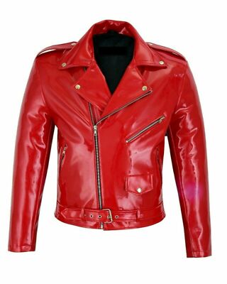 red vinyl jacket