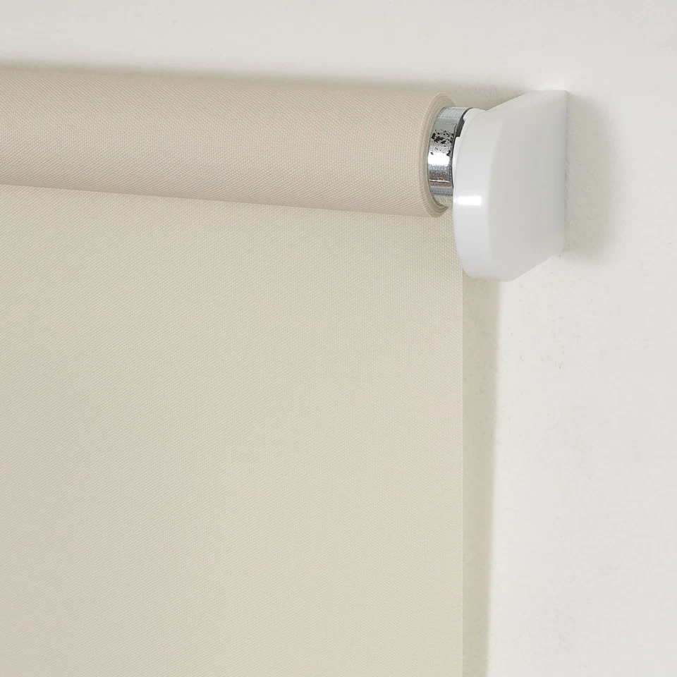 Springrollo Mittelzugrollo Schnapprollo Rollo Cream Breite 60-200cm Länge 180 cm - Bild 2 von 4