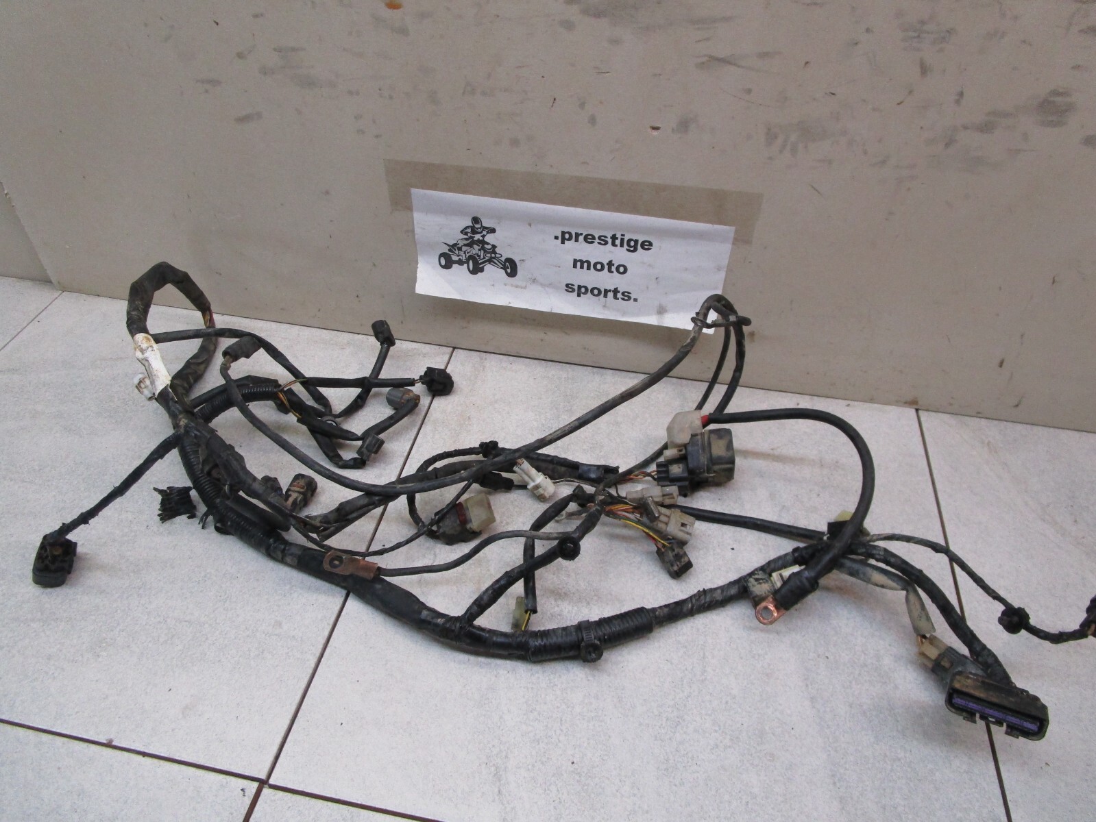 UNCUT MAIN WIRING HARNESS ! 0914 suzuki ltz400 ltz400 z400 ltz