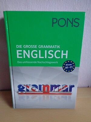 Die Grosse Grammatik Englisch Pons A1 C1 Ebay