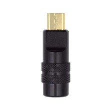 Micro USB2.0 5Pin Male Plug Connector Solder with Aluminum Alloy Shell Black ...
