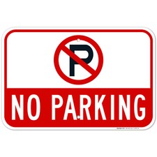 No Parking Sign, No Parking Symbol Sign,