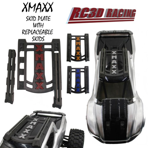 Fits Traxxas X Maxx XMaxx XMaxx Skid Plate With Replaceable Skids eBay