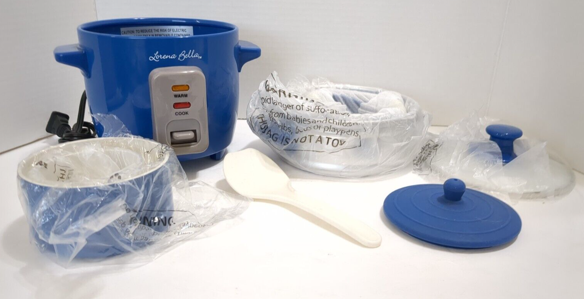 Lorena Garcia LORENA BELLA Mini Multi Cooker w/Steamer MISSING