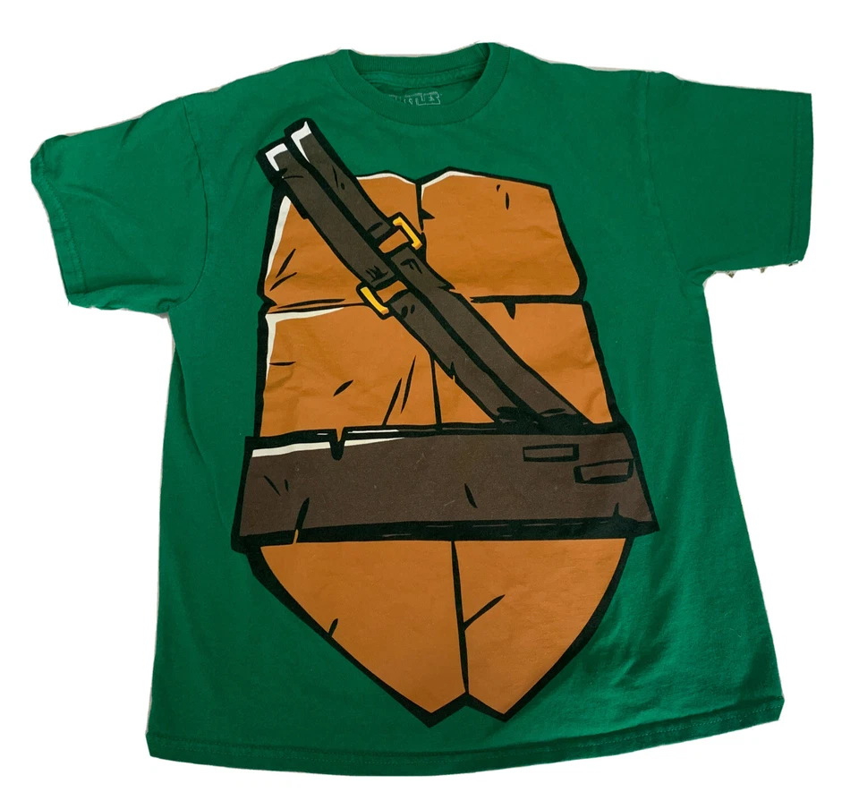 批量 2 件 男孩 Turtles & Children Place 短袖 T 恤 S/M Xl — 第 2/4 张图片