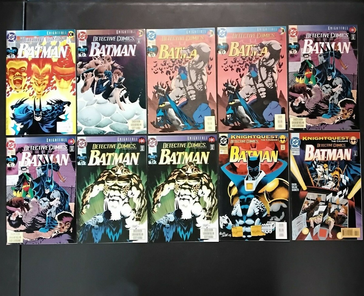 DC COMICS BATMAN DETECTIVE COMICS #661, #663, #664x2, #665x2