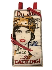 Brighton Du Jour Nylon Tie Pouch Zipper Pockets Rings & Things Jewelry Roll