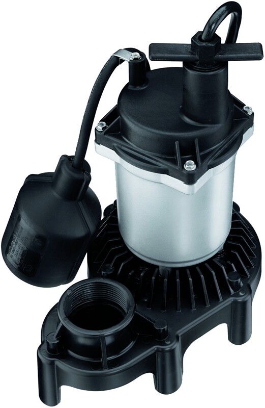 NEW Flotec FPZS33T - 1/3 HP Thermoplastic Base & Zinc Housing Sump Pump 6265573