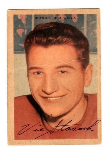Vic Stasiuk #39 1953 Parkhurst card